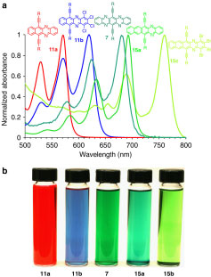 Different components have different absorption spectra